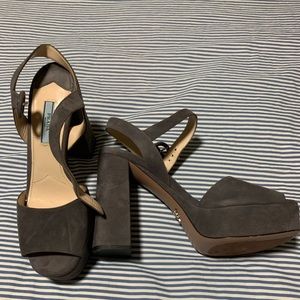 Prada Platform Sandals Black Size 38